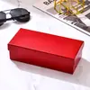 Caja de Embalaje de Almacenamiento de Base y Tapa de Cuero de Cocodrilo en Stock, Caja de Regalo, Estuche para Gafas, Estuche para Cartera, Caja de Papel, Caja Rígida