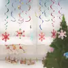 Nova Decoração Espiral de Natal Pendurada para Vitrine de Shopping Atmosfera Escolar Decoração de Natal Ponto