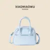 Bolsa Transversal Pequena Quadrada de Nicho de Verão Bolsa de Mão de Nylon Pequena Fresca Coreana Bolsa de Ombro Nova de Alta Aparência para Mulheres