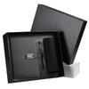 Conjunto Caixa de Presente Caderno A5 Logotipo Corporativo Personalizado Conjunto de Mão para Conferência de Escritório de Negócios de Alto Nível Presente
