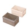 Caja de Tela Oxford con Ventana Visible Caja de Almacenamiento para Clasificación de Ropa y Pantalones con Tapa Transparente Cesta de Almacenamiento Artefacto de Almacenamiento