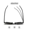 Gafas de Sol de Moda para Hombre, Gafas de Sol Europeas y Americanas Modernas con Protección Solar, Gafas de Sol Polarizadas de Alta Definición Ultraligeras Tr90 para Mujer
