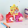 Ventas Directas de Fábrica Artesanías de Madera, Papelería de Oficina Creativa y Práctica, Portalápices de Castillo de Princesas de Dibujos Animados con Logo Imprimible