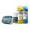 Pastillas de Purificación de Agua Universales para Peces de Acuario, Pastillas para Eliminar Algas, Paquete Combinado de Bacterias Nitrificantes, Purifican la Calidad del Agua, Eliminan Algas, Establecen Bacterias Nitrificantes