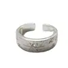 Diseño de Nicho Estilo Coreano Versátil Simple Anillo de Estrella de Seis Puntas Anillo de Moda Coreana Fábrica al por Mayor