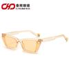Nuevas gafas de sol de ojo de gato a la moda personalizadas con lentes de ala de gaviota para mujer, gafas rojas de internet ins transfronterizas, marea