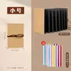 Kit de material para álbum de fotos plegable tipo acordeón DIY hecho a mano, libro pop-up, álbum en blanco para parejas y amigos, estilo Ins