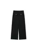 Marca Z Popular Moda Ins Calça Plissada Roupas Femininas Europeias e Americanas Corte Solto Aliexpress Transfronteiriço Branco Preto Confortável Casual Za