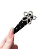 Pasador de Flor de Lunares Pinza BB de Gota de Agua Pinza Lateral Nuevo Estilo 2026 Pinza para Flequillo Pinza Lateral Francesa Pasador con un Toque de Lujo y Exquisito