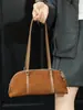 Bolso Boston de Cuero Genuino Gamuzado Nuevo Otoño/Invierno 2026, Bolso de Hombro Elegante y a la Moda para Mujer, Exclusivamente para Ventas Transfronterizas