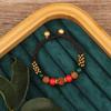 Pulsera de Piedra Natural Estilo Étnico Tibetano Nuevo Retro Simple Personalidad para Hombre y Mujer Serie Cuentas Nepalés Tejida