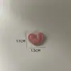 Pegatinas Bordadas de Corazón Pequeño, Pasadores para el Cabello de Niños, Accesorios de Joyería, Zapatos para Niños, Pantalones de Flores, Calcetines, Accesorios, Accesorios de Ropa