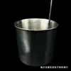0,5kg Bico Pourer de Vinho em Aço Inoxidável com Cabo Redondo e Gancho, Funil Colher de Vinho Espessado Polido