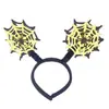 Festa Fantasia de Halloween Adereços de Performance Aro de Cabeça Cabeça de Morcego Aranha Caveira Abóbora Chapéu de Bruxa Aro de Cabelo Fivela de Cabeça
