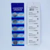 Célula de botão CR2032 de 5 botões de fileira única produtos eletrônicos controle remoto luz de vela 3V célula de botão de chave de carro