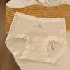 Braguitas de Malla Triangulares Grises Estampadas de Cerezas con Adorno de Encaje para Niña 10A Algodón para Bebé de Cintura Media para Mujer