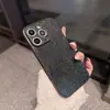Polvo Brillante Adecuado para Personalización de Fundas para Teléfono Apple 13, Funda Protectora para Teléfono iPhone 17 de Gama Alta Anti-Caídas Dos en Uno