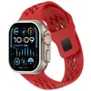 Adecuado para Apple Watch S11/Ultra correa de silicona, correa deportiva de silicona transpirable con corte angulado