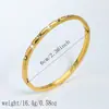 Pulsera de Material 304 para Mujer de Acero de Titanio Color Europeo y Americano Pulsera de Acero Inoxidable que no Pierde el Color Incrustada con Diamantes Joyería Sencilla de Moda con Temperamento