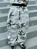 Comércio exterior Europeu e Americano AliExpress estampa camuflada estilo casal moda de rua tendência moletom folgado e calça casual de perna larga