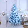 Nuevo Árbol de Navidad Azul Tiffany Nieve de Shengyuan Estilo Ins Escena Navideña Decoración Adornos de Decoración Navideña