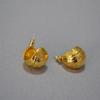 Arete de Viento Frío con Textura Plisada Dibujada a Alambre para Mujer, Personalidad Exagerada, Moda, Aretes de Pin de Plata 925, Aretes Trendy Cool Niche