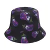 Ins Japonés y Coreano Exterior Lindo Divertido Maíz Uva Fruta Sombrero de Pescador de Doble Cara Sombrero Cubeta Verano Transfronterizo Nuevo