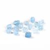 Jingdian Jewelry Natural Aquamarine Pixiu tamanho pequeno Acessórios de Escultura DIY Único Furo Passante Acessórios de Cristal Semiacabados