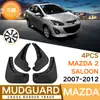 Aplicable a Mazda Mazda 2 Sedán 2007-2012 sedán comercio exterior transfronterizo guardabarros de coche de cuero
