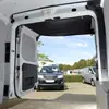 Toldo Impermeable Engrosado Tela Oxford Cubierta para Puerta Trasera de RV para Transporte, RV, Cubierta para Garaje de Coche, Cubierta Impermeable, Toldo