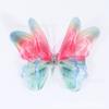 Fábrica fuente nueva simulación super hada tridimensional tul horquilla mariposa accesorios para el cabello para niños niña mariposa de hilo de seda pasador lateral