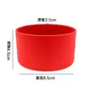 Copo de Água Capa Antiderrapante Capa Inferior de Borracha Copo de Vidro Isolamento Capa de Silicone Transfronteiriça 7,5cm9cm Capa de Copo de Silicone Universal