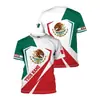Camisa casual de hombre de manga corta con cuello redondo, impresa en 3D, transfronteriza