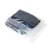 Saco Plástico com Zíper para Roupas Atacado Saco Embalagem para Roupa Íntima Roupa Infantil Meias Saco Transparente Fosco com Zíper para Guardar Roupas