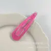 Pinzas para el Cabello de Colores Dulces Pinzas Bb para Niños, Lindos Pasadores Metálicos de Gota de Agua, Pasadores para Flequillo Lateral, Pinzas para el Cabello de Alta Gama para la Parte Posterior de la Cabeza