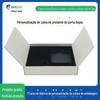 Fabricante de Embalagens de Caixa de Presente de Porta Dupla de Alta Qualidade Caixa de Papel Personalizada em Formato de Livro com Tampa Flip Magnética Estampagem a Quente Caixa de Presente