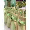 Decoración de Boda Tul Encriptado Dopamina Decoración de Evento Graduación Tul para Respaldo de Silla Taburete Pequeño Red de Boda Arreglo de Tul