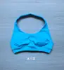 Sujetador Deportivo de Nylon Mate de Alta Elasticidad Ultra Fino Espalda Hermosa Espalda Grande Sin Costuras Sujetador Deportivo Sujetador de Yoga Lencería