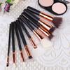 En stock ZOEVA 15 12 8 juego de brochas de maquillaje con bolsa herramientas de belleza de pelo de animal al por mayor brocha para sombra de ojos