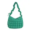 Novedad 2023 Bolso Nube Plisado Versátil Moda Hombro Acolchado Bolso Albóndiga Gran Capacidad Relleno de Algodón Relleno Chaqueta Bolso para Mujer