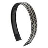 Diadema simple de diamantes de venta caliente en Europa y Estados Unidos, diadema clásica antideslizante de diamantes completos, diadema brillante que combina con todo, accesorios de moda para el cabello para lavarse la cara