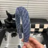 Faixa de Cabelo Xadrez de Tricô de Cano Alto com Aba Larga para Mulheres, Super Estilo Fada e Doce, Faz o Rosto Parecer Menor, Presilha para Lavar o Rosto, Estilosa