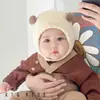 Chapéu Outono e Inverno para Meninos e Meninas Proteção para Orelhas Cobertura Total à Prova de Vento para Bebês Recém-Nascidos e Crianças Pequenas Quente com Forro de Fleece Fofo Chapéu com Proteção para Orelhas
