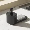 Caja de jabón para encimera de cocina, escurridor de trapos de acero inoxidable, dispensador de jabón, escurridor de detergente de prensa manual, venta al por mayor del fabricante