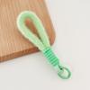 Cordón de felpa de color elegante para teléfono móvil, cuerda corta para la muñeca, funda para teléfono móvil, llavero, cuerda antipérdida, accesorio para colgar en la bolsa.