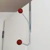Ins Gancho de Porta de Ferro Doméstico Gancho de Armazenamento para Trás da Porta Gancho de Casaco sem Furo Gancho para Quarto Cozinha e Banheiro Venda por Atacado