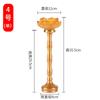 Castiçal de Lótus Vitrificado Manteiga Lâmpada Castiçal Buda Hall Emitory Castiçal Ornamentos Changming Lanterna Doméstico Suporte de Lâmpada de Óleo