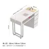 Conjunto de Mesa e Cadeira para Manicure Cadeira de Manicure Cadeira para Cliente de Manicure Sofá com Suporte Lombar Cadeira com Encosto Cadeira de Maquiagem Cadeira de Computador