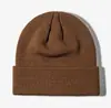 Chapéu Versátil Muji para Clima Frio Outono e Inverno Masculino à Prova de Vento Estilo Japonês Chapéu de Tricô para Circunferência Craniana Grande Feminino Gorro Estilo Minimalista