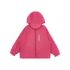 Wuli Bu Yi Ropa de Protección Solar Ligera Transpirable para Niñas Chaqueta con Capucha para Niños Moda Protector Solar Top Holgado Tendencia